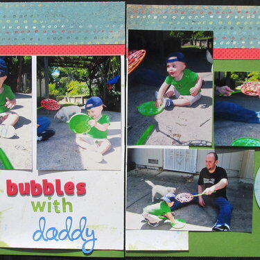 Bubbles with Daddy