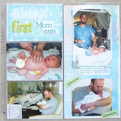 Daddy's first Moments
