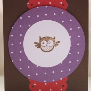 Owl notecard