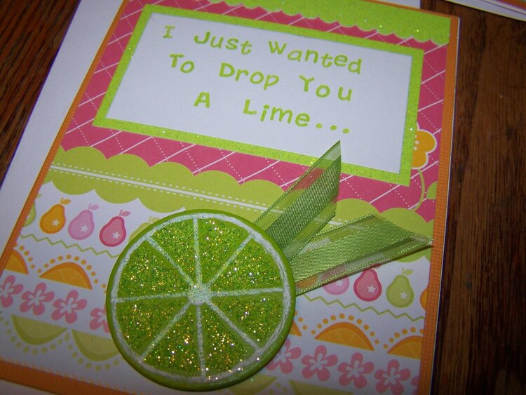 Lime Card