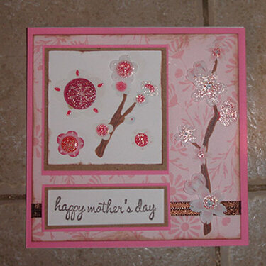 Cherry Blossom Mother&#039;s Day Card