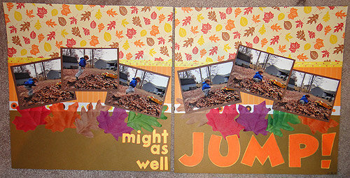 might as well JUMP! -- both pages