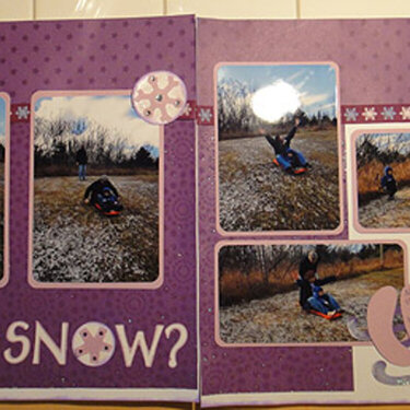 Who Needs Snow? -- both pages