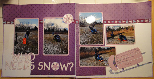 Who Needs Snow? -- both pages