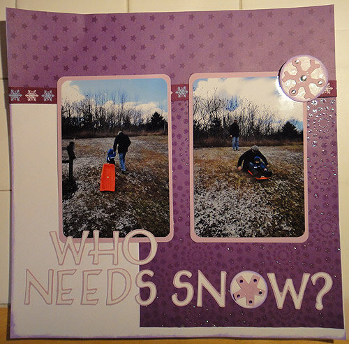 Who Needs Snow? -- page 1