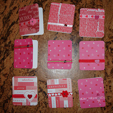 Mini Valentine&#039;s Day Cards, View 1