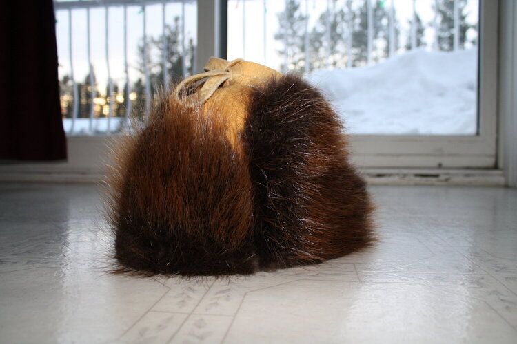 Traditional Tanned Fur Hat