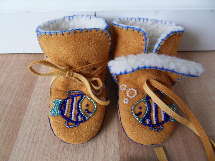 Baby Hide Slippers