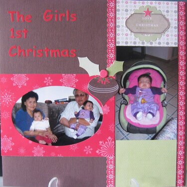 The Girls 1st Christmas