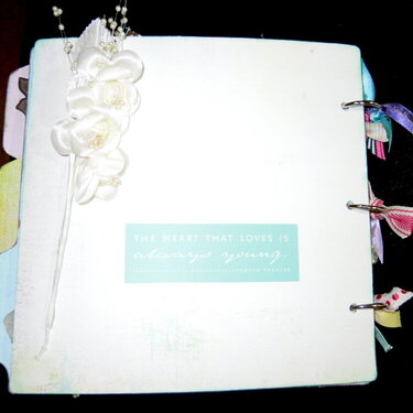 Back cover of Romantic/Elegant Minibook