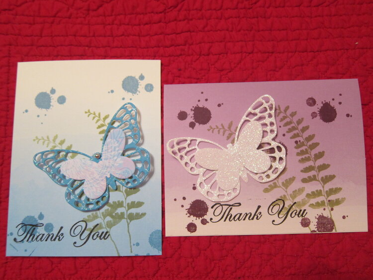 Butterfly Thank You&#039;s