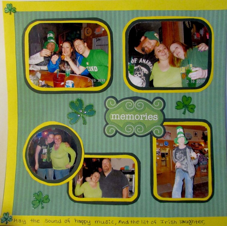 St. Patrick&#039;s Day - Left Page