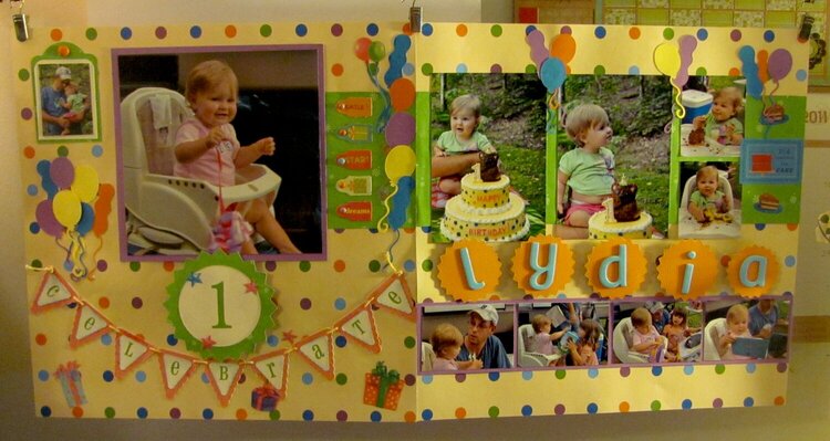 Lydia&#039;s 1st Birthday