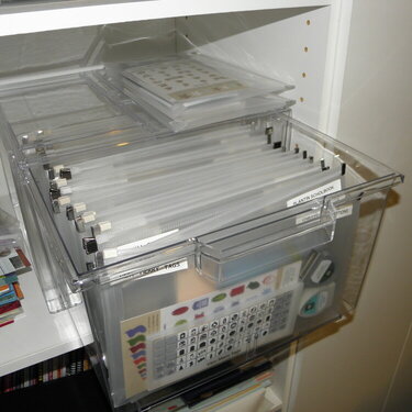 Cricut cartridge storage