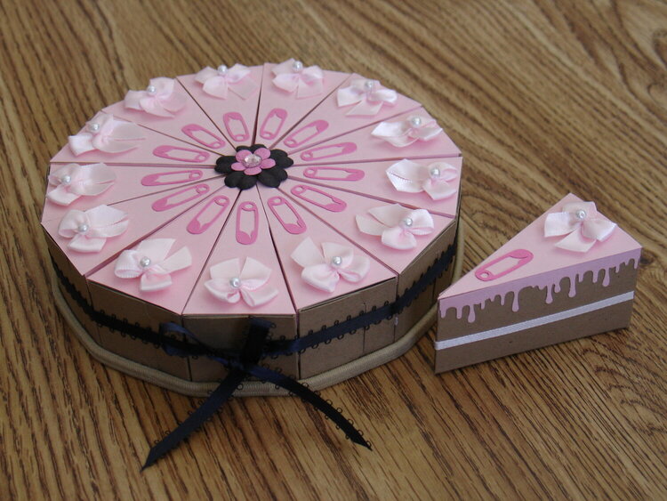 Paper Box (Baby Shower) Cake