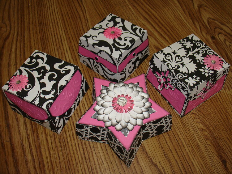 Paper Candy Boxes