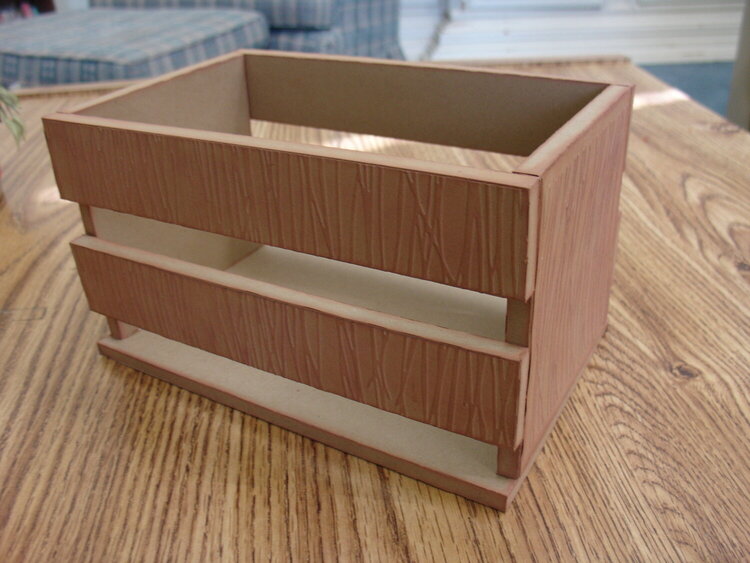 Paper Wood Crate