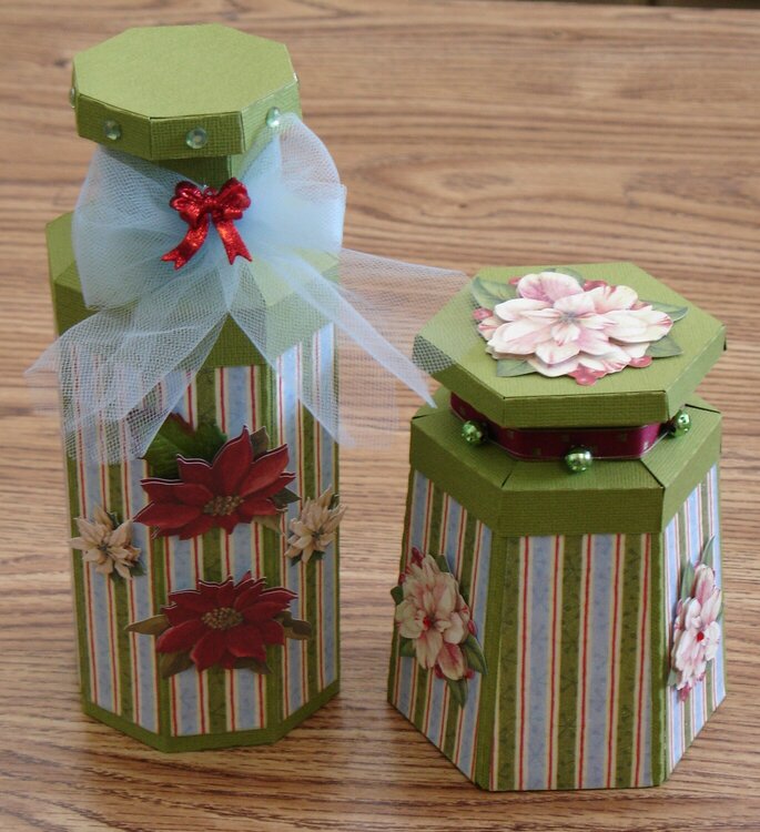 Paper Christmas Jars