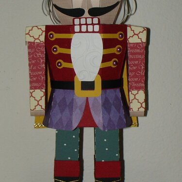 All Paper Nutcracker