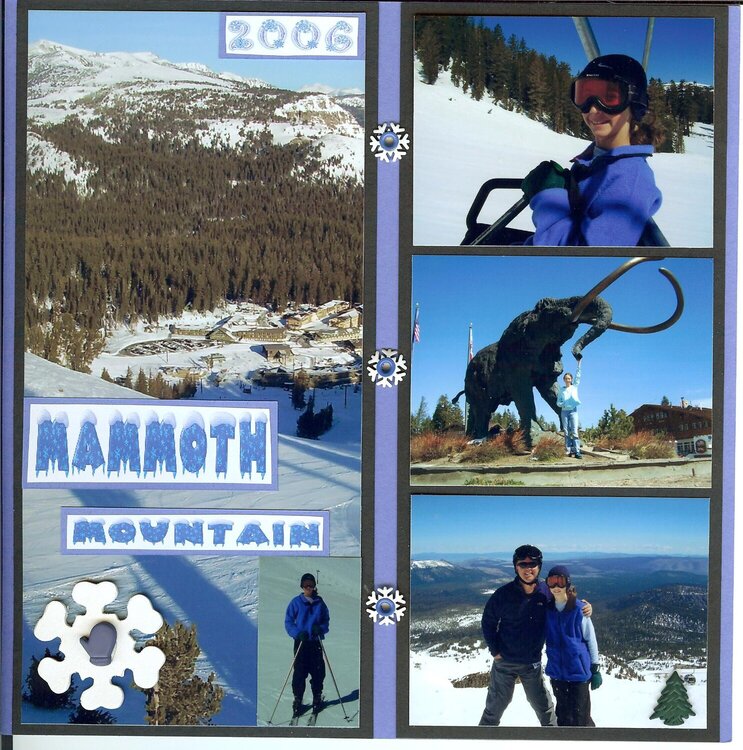 Mammoth Mountain, CA  8 x 8