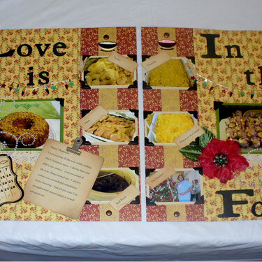 Love is in the food full spread