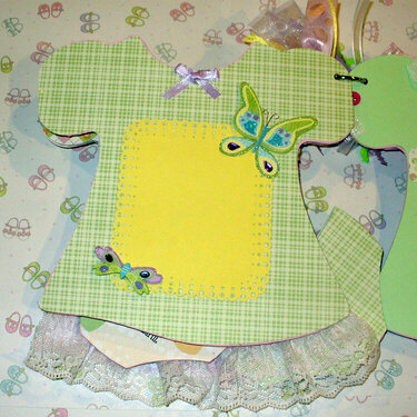 Chipboard dress book page3