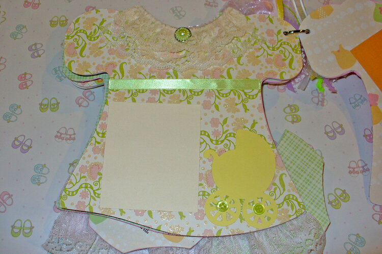 Chipboard dress book page 5