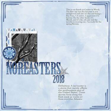 Nor&#039;easters 2018