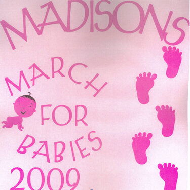 Madison&#039;s March of Dimes Calendar