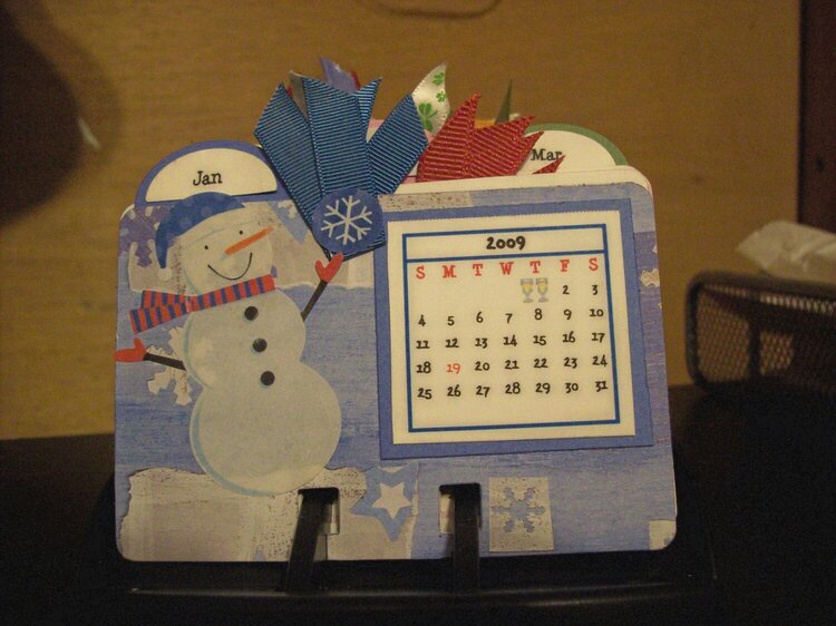2009-2010 Rolodex Calendar-January