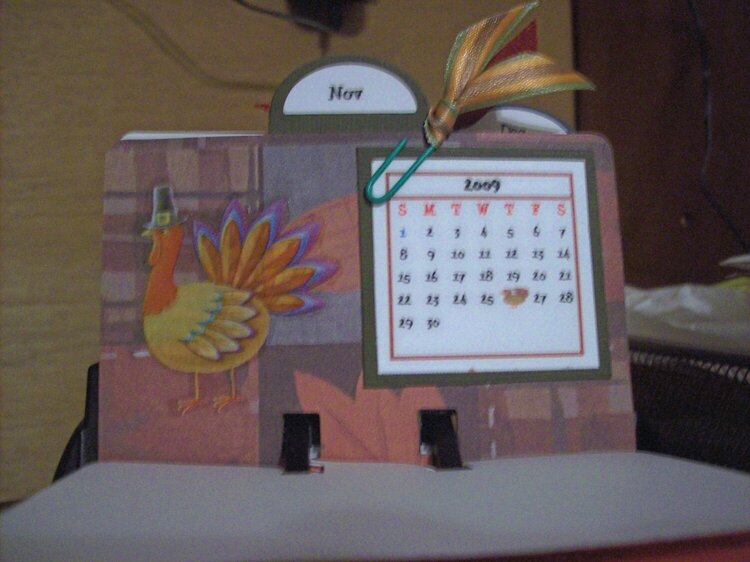 2009-2010 Rolodex Calendar-November