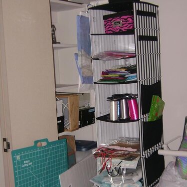 New Room: Closet and Gift Wrap Storage