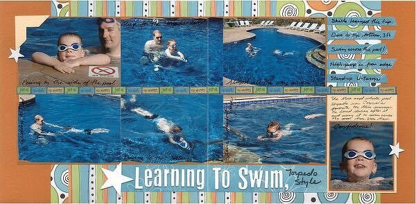 Learning to Swim, (Ali Edwards CASE)