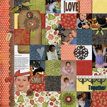 2009 monthly collages, from BOS challenge