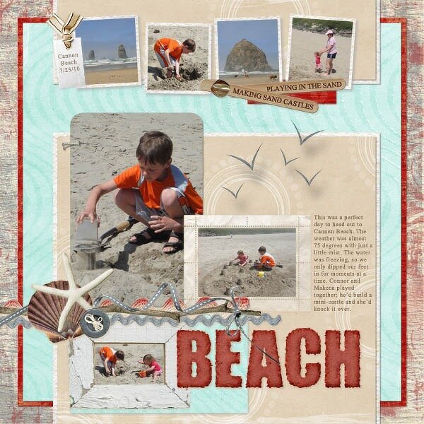 Cannon Beach Sandcastles