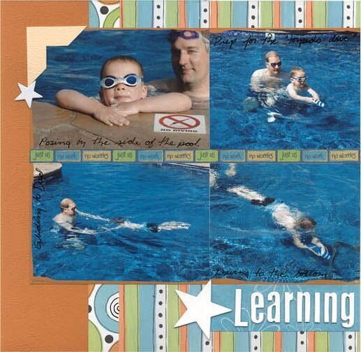 Learning to Swim, (Ali Edwards CASE)