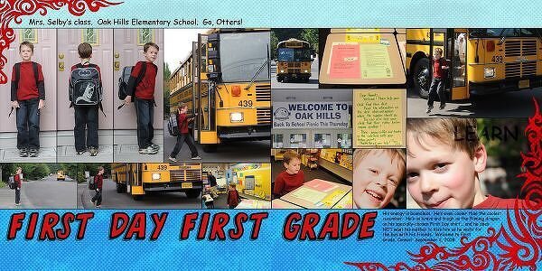 First Day, First Grade