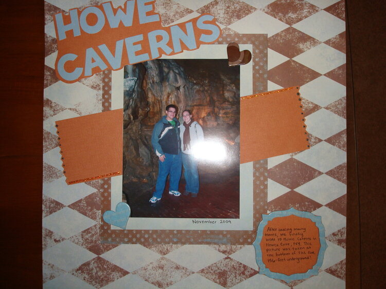 Visiting Howe Caverns