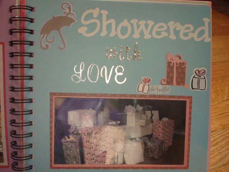Bridal Shower Book - Presents