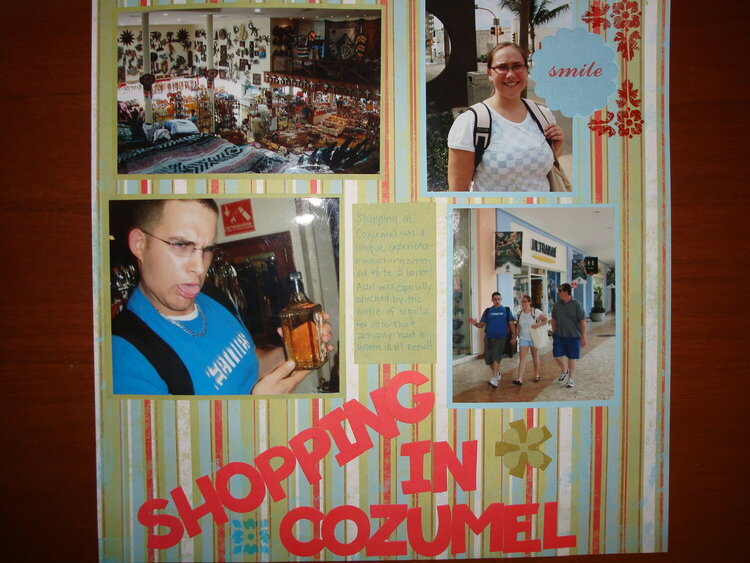 Shopping in Cozumel