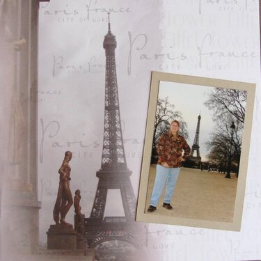 Paris, Eiffel Tower!  March 07