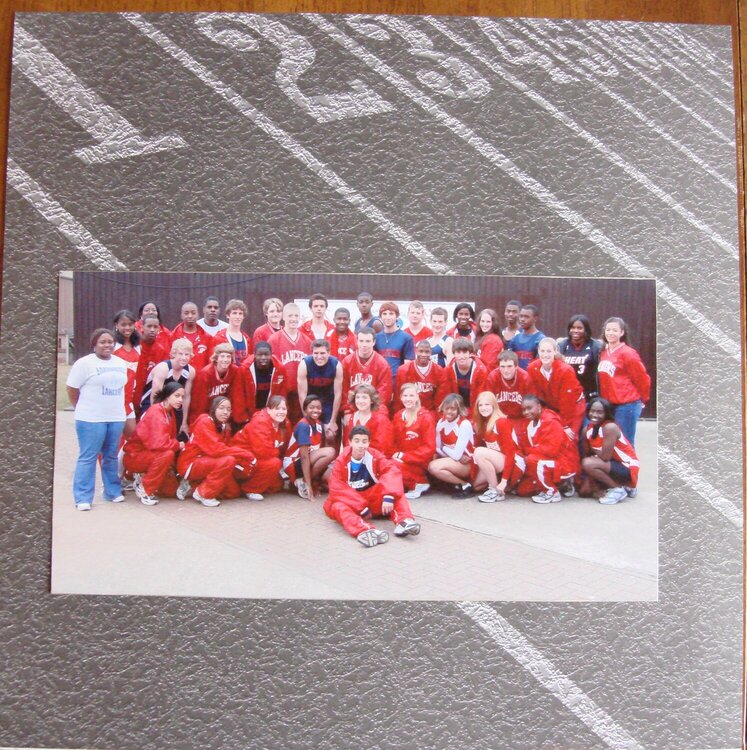 2007 Lakenheath High School UK Track Team