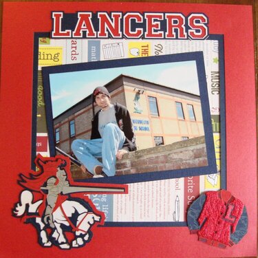 Lancers High School, Lakenheath RAFB UK