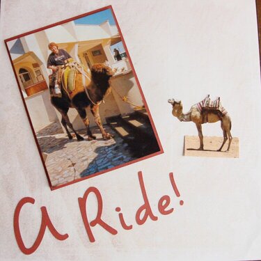 Camel Ride              Rt Side