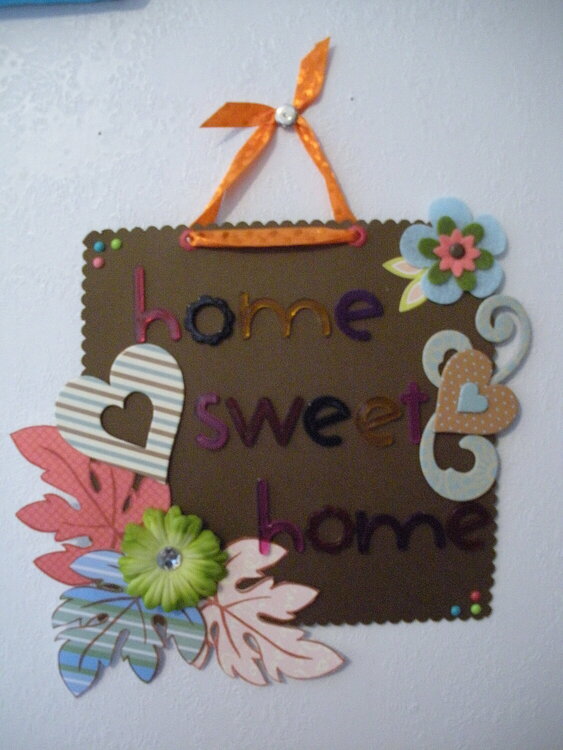 &quot;Home Sweet Home&quot; Wall Hanging&quot;