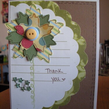 &quot;Thank You&quot; Card