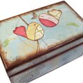 Decoupage Recipe Box