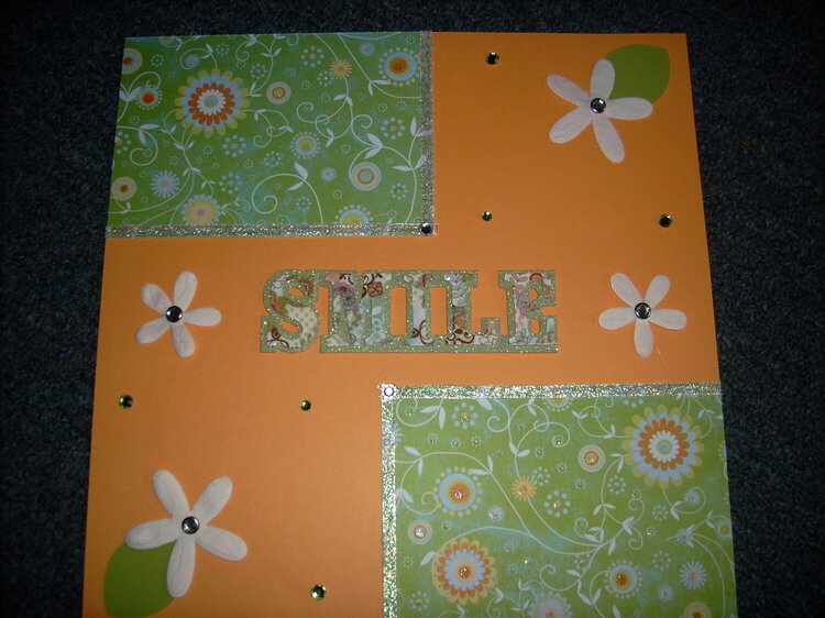 &quot;SMILE&quot; PREMADE PAGE IM SELLING