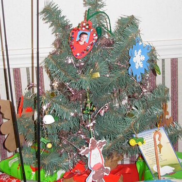 Our Charlie Brown tree