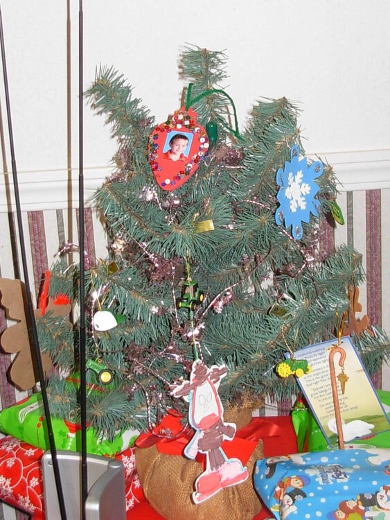 Our Charlie Brown tree